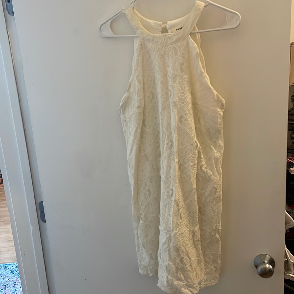 White Monteau Dress Size US Medium